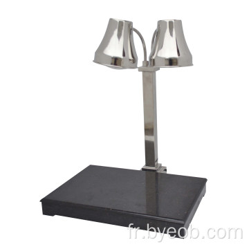 Station de sculpture avec lampe chauffante pour buffet